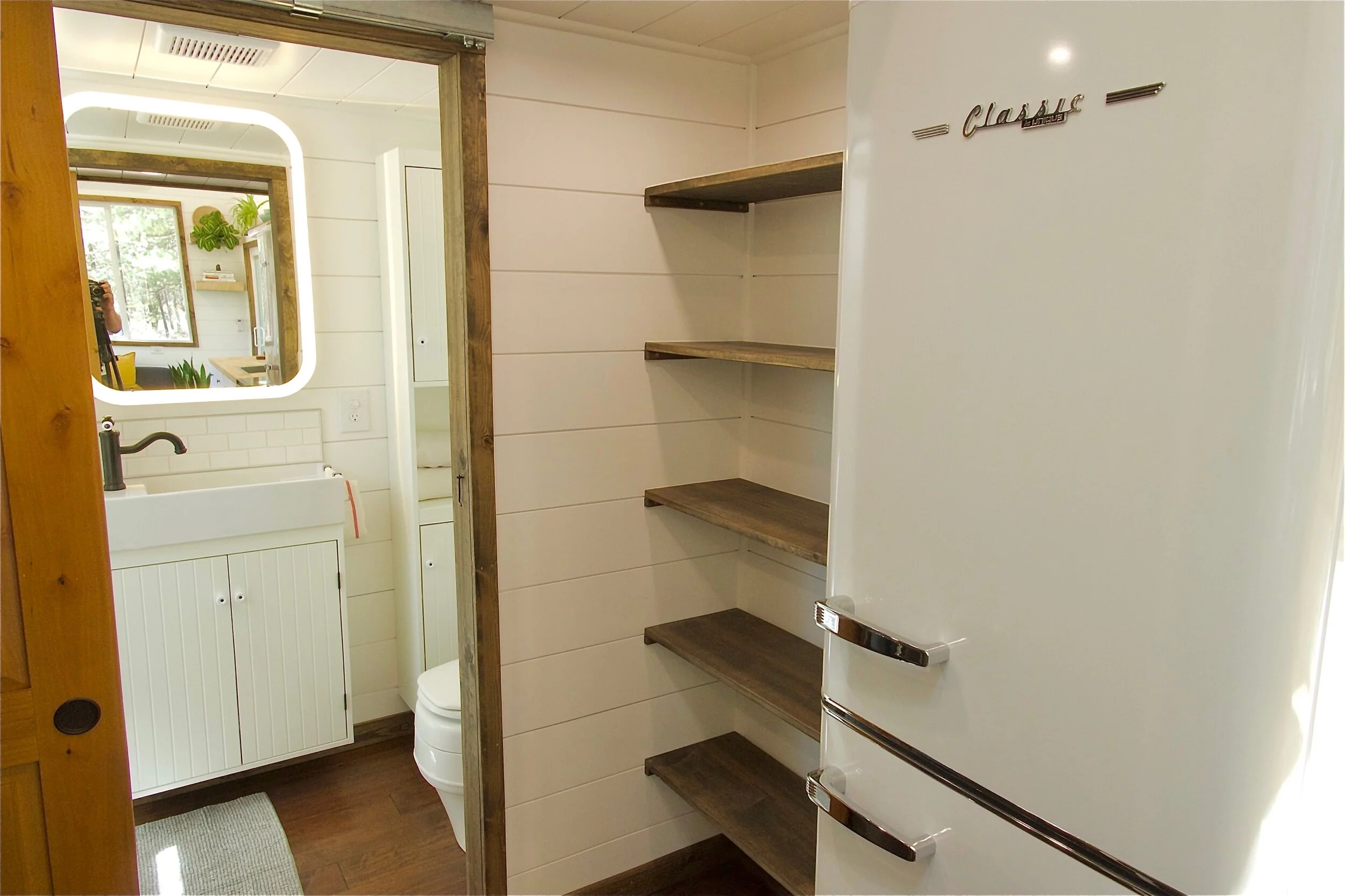 The Sonoma's kitchen has quite a lot of storage space