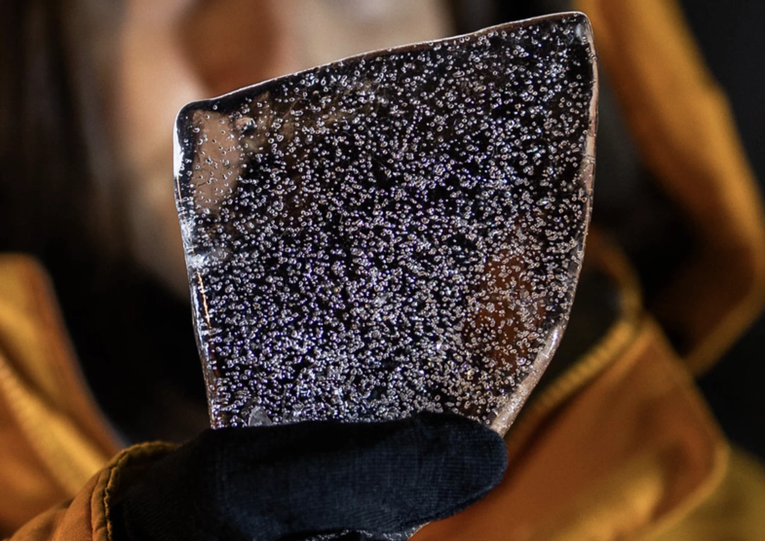 This ancient ice block is helping tell the true story of global warming