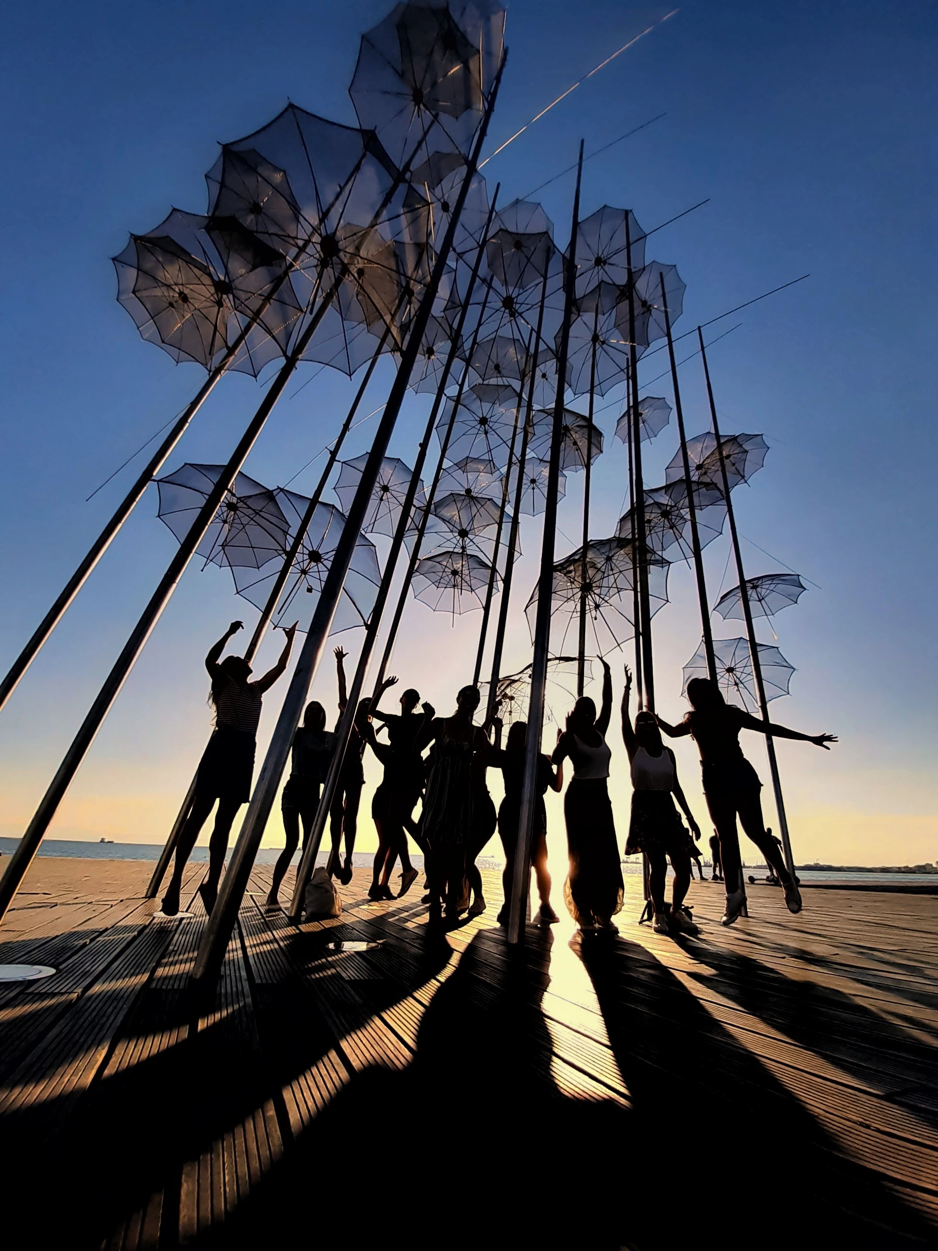 Winner Silhouettes, 'Dance With Us'. Taken with Samsung A30