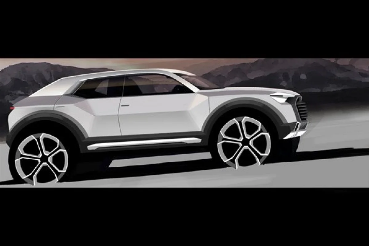 The Q1 will join Audi'd Q series from 2016