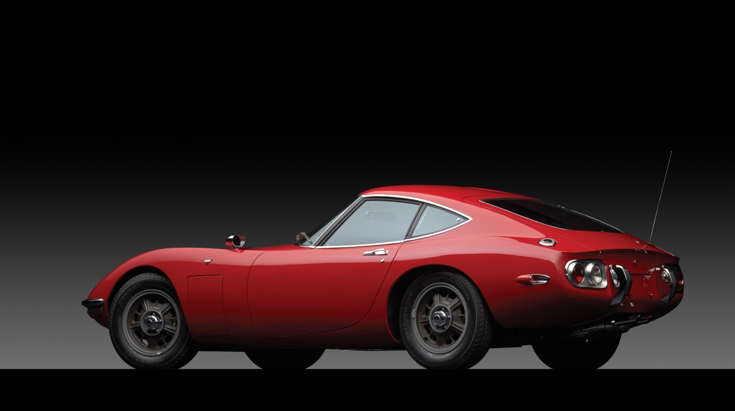 RM-Sothebys sold this 1967 Toyota 2000GT for $968,000 at its December, 2013 New York auction.