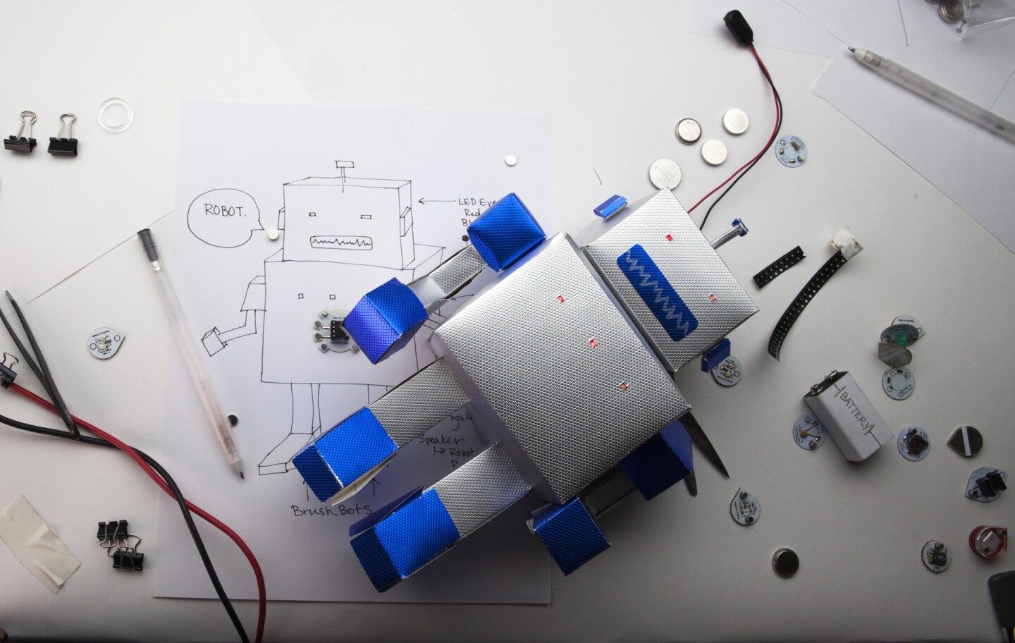 Circuit Scribe is designed as a neater, more flexible replacement for breadboards