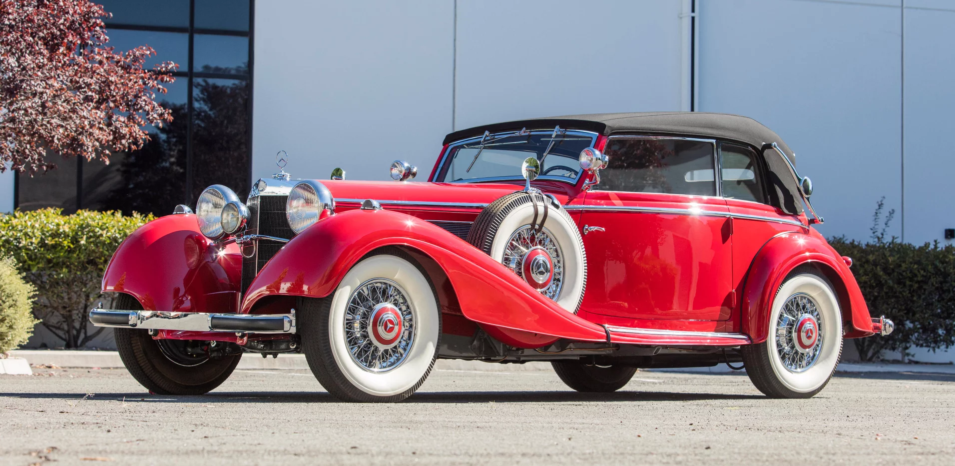 $929,500 | 1941 Mercedes-Benz 540K Cabriolet BEstimate: $900,000 to $1,300,000Official Auction Description: BonhamsLot 29
