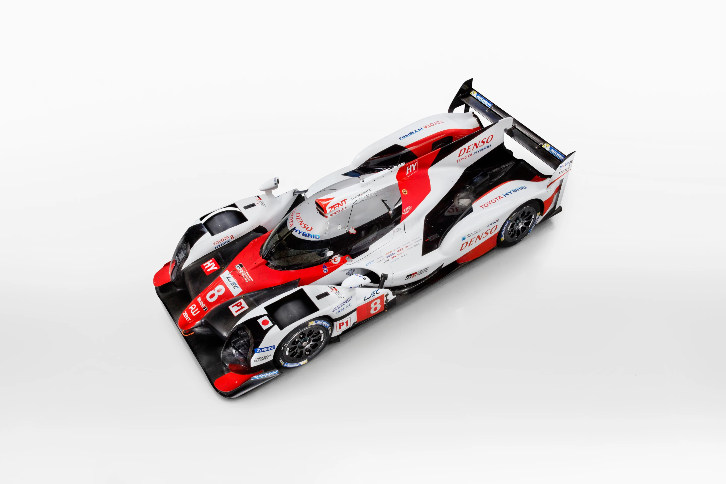 Toyota has also fitted bigger mirrors on the TS050
