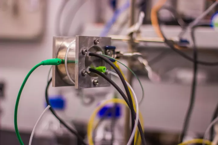 A look inside the lab at Rutgers University, where scientists have discovered cheap new catalysts to turn CO2 into valuable products