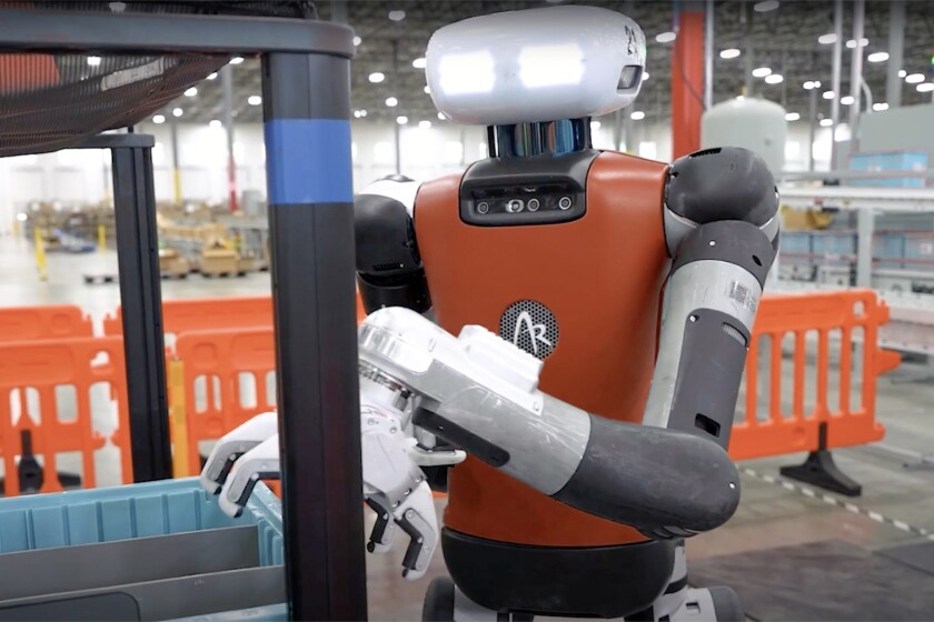 Agility’s Humanoid Robots have Begun Working with Spanx A fleet of Digits, the 5-ft 9-in bipedal robots developed by Agility Robotics, is now operational in a Connecticut Spanx factory, transporting totes. This marks the first Robots-as-a-Service (RaaS) deployment of humanoid robots.
