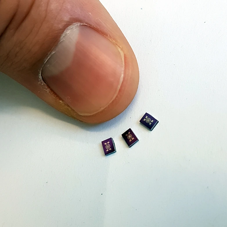 The team's own chemical sensors are tiny, inexpensive, but very sensitive