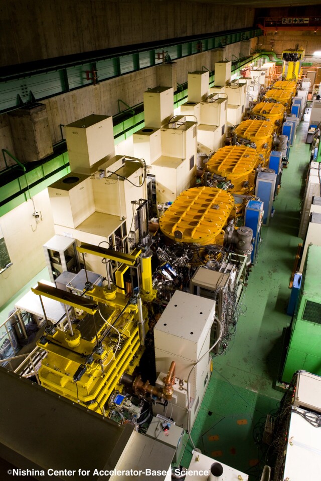 The RIKEN Linear Accelerator Facility outside of Tokyo, in which element 113 has been discovered and confirmed (Photo: RIKEN)