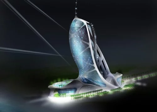 The Hydropolis' land centrePhoto: Design Build Network