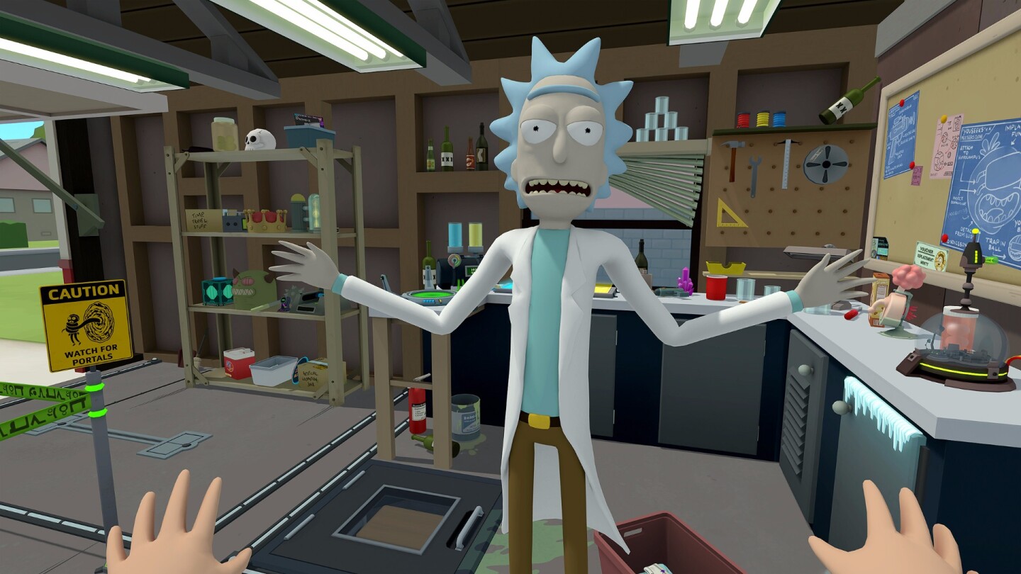 Rick And Morty S Virtual Reality Debut Is A Hilarious Step Forward For Vr Gaming