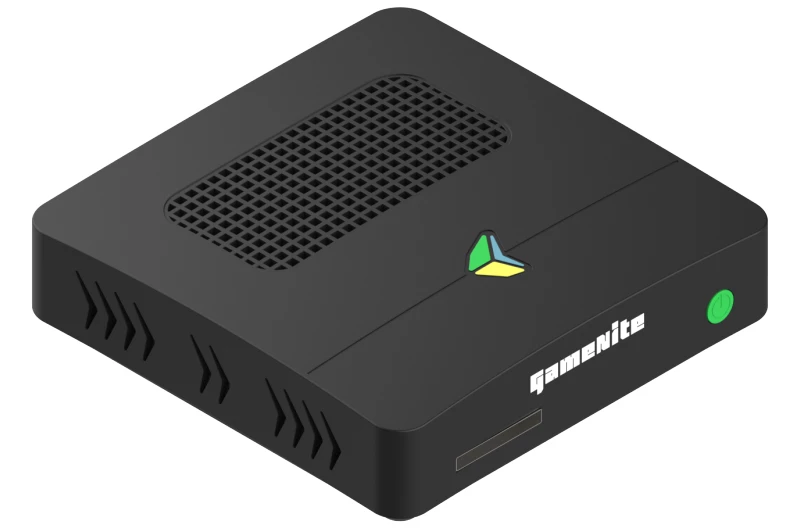 A rendering of the planned commercial version of the console
