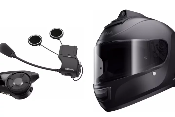 Sena has unveiled its 30K intercom system and a full range of Momentum helmets with built-in Bluetooth gear - including the game-changing INC helmet