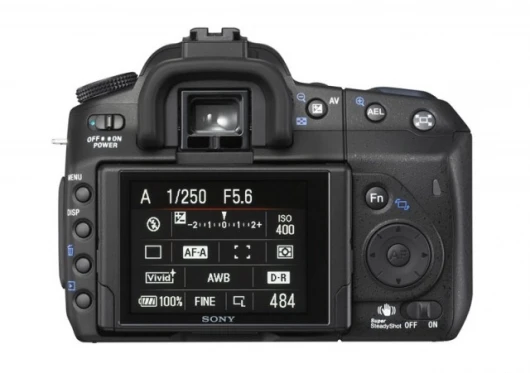 Sony's alpha 350 digital SLR