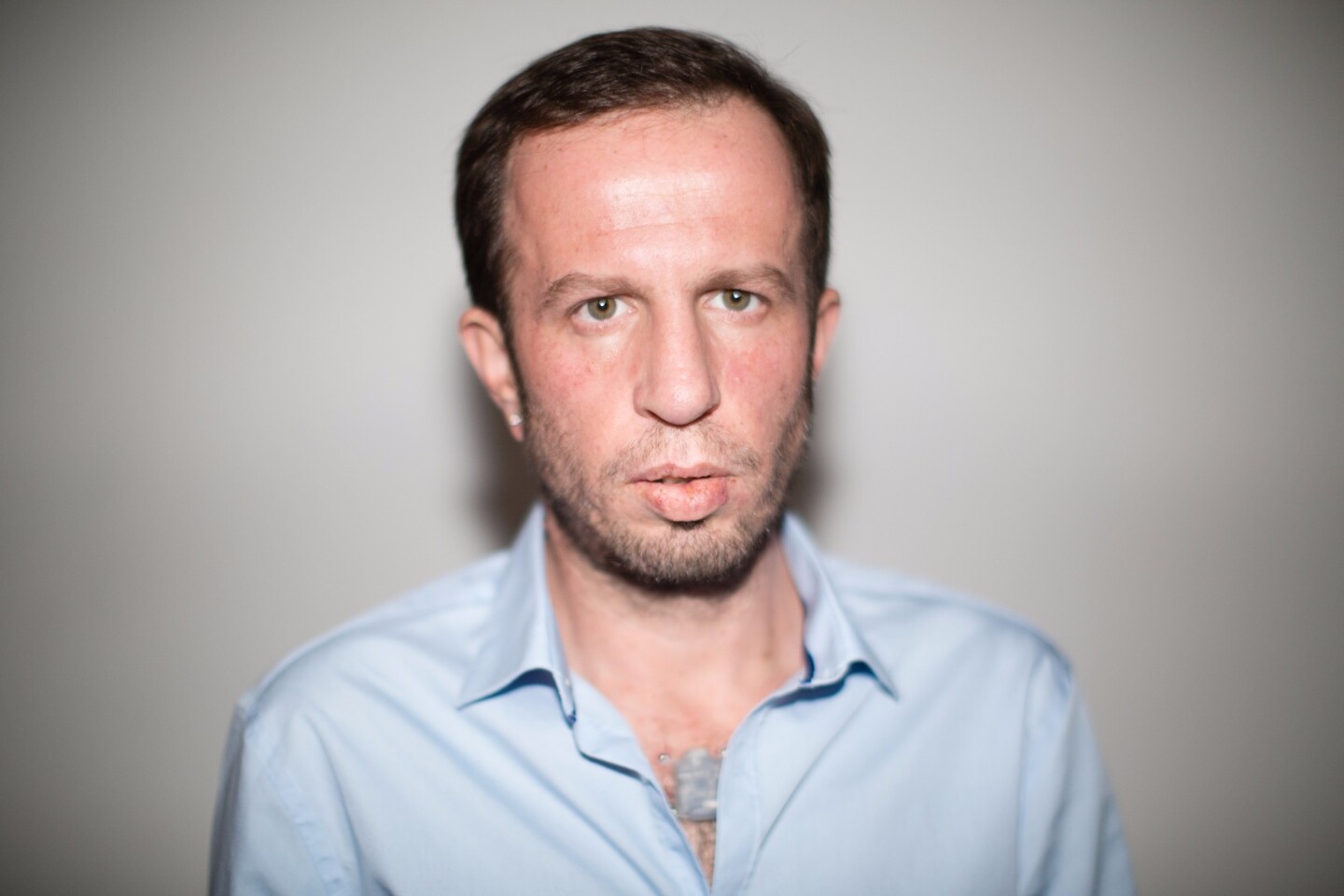Cyborg Nest CEO and co-founder Liviu Babitz with the North Sense