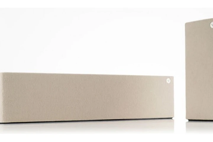The Libratone Lounge (rear) and Libratone Live can stream music wirelessly from AirPlay enabled devices