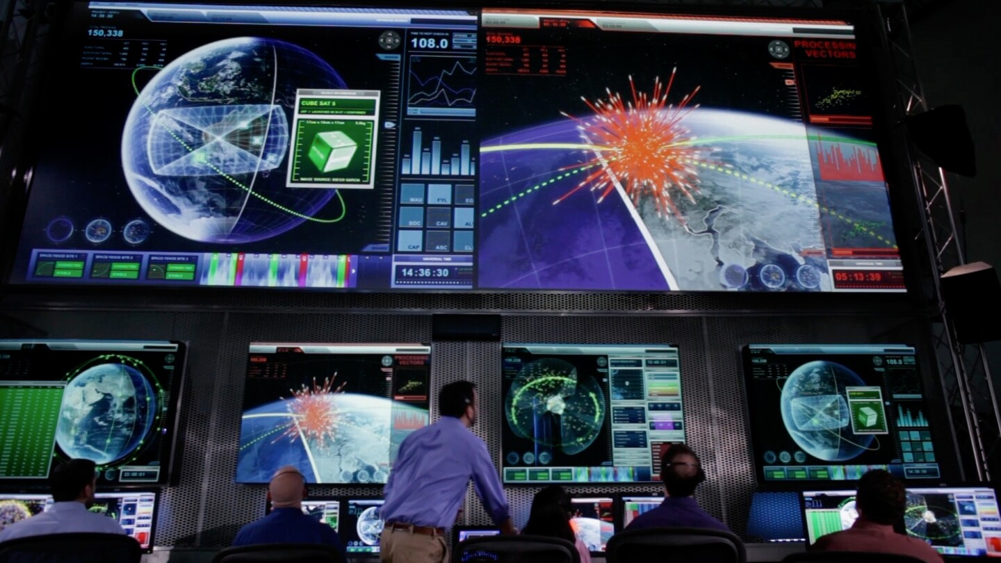 The Space Fence will detect the hundreds of thousands of pieces of space debris orbiting the Earth