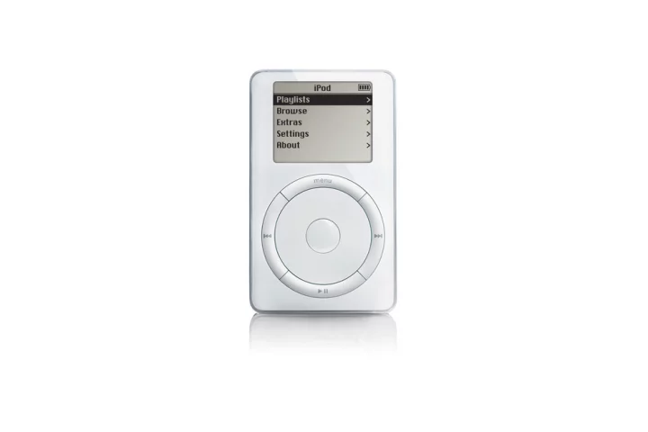 The iconic iPod