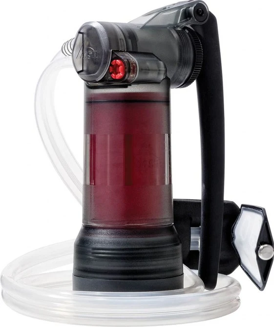 The MSR Guardian works as a mechanical filter and purifier