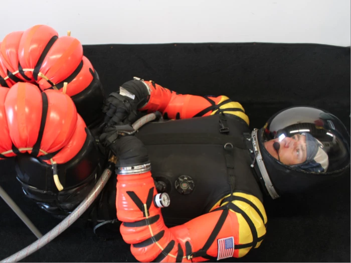 Final Frontier is developing the third version of its inexpensive civilian space suit, the 3G suit, for use on commercial space trips
