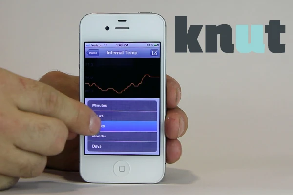 You can remotely monitor via smartphone or computer