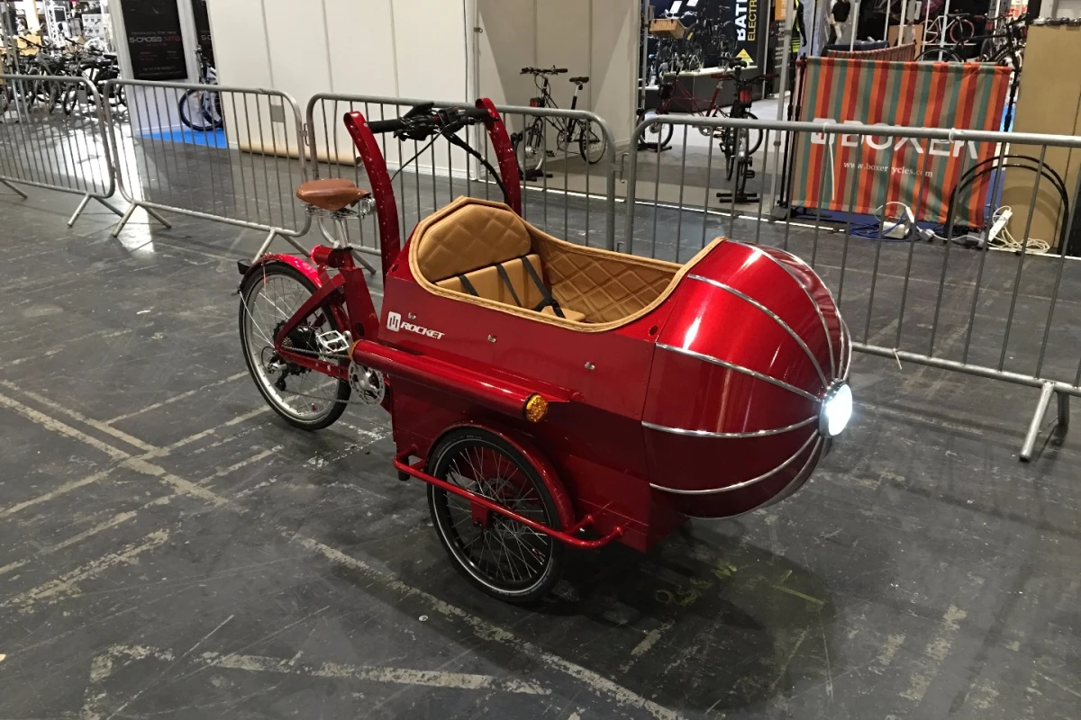Boxer Cycles showed the new Rocket Saturn at the 2016 London Bike Show this month