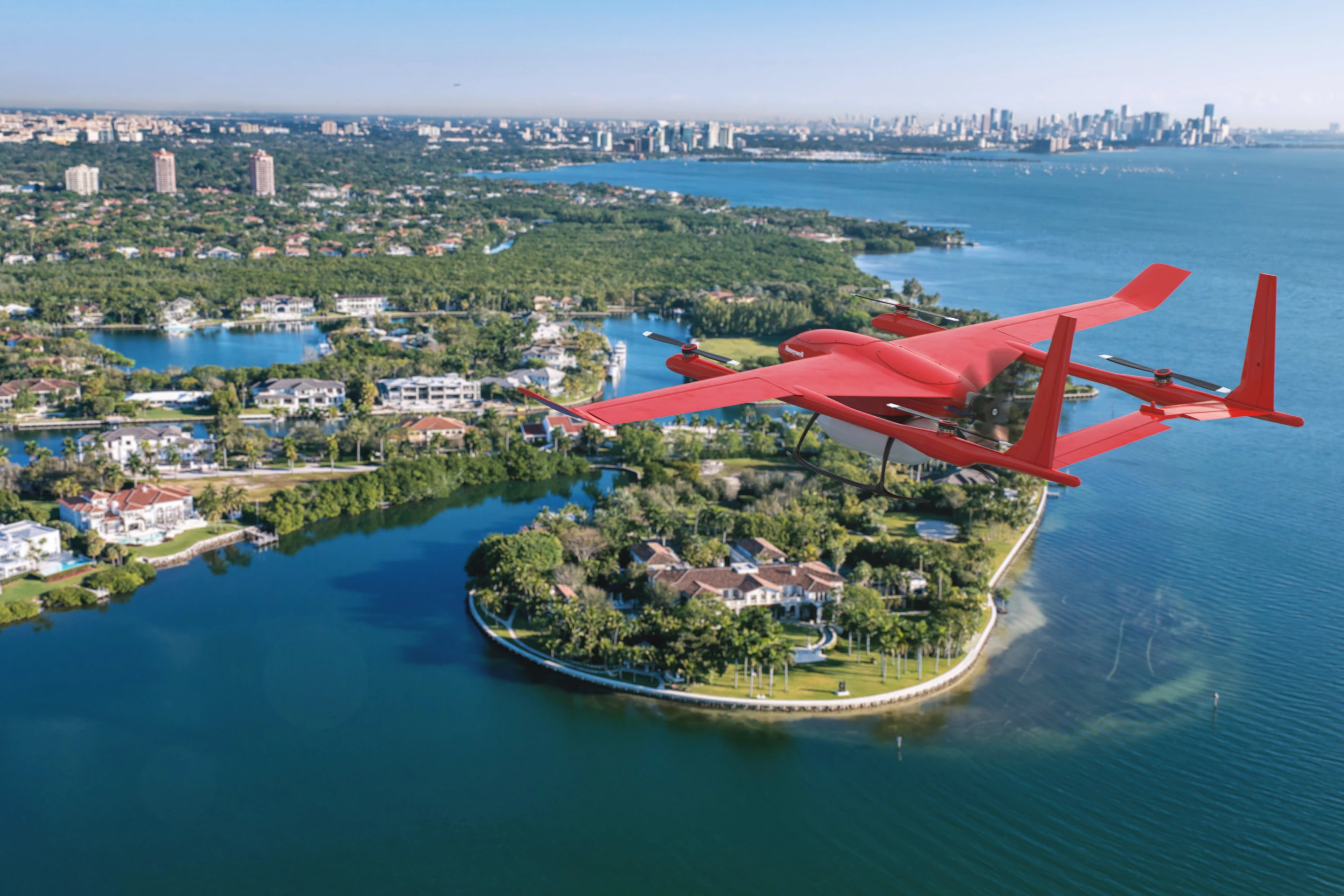 The system can be utilized on both multicopter and fixed-wing drones