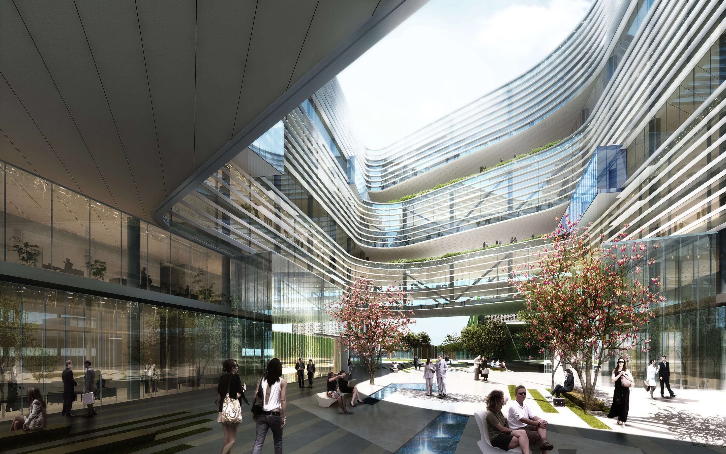 NBBJ was previously hired to build Google's California headquarters (Image: NBBJ)