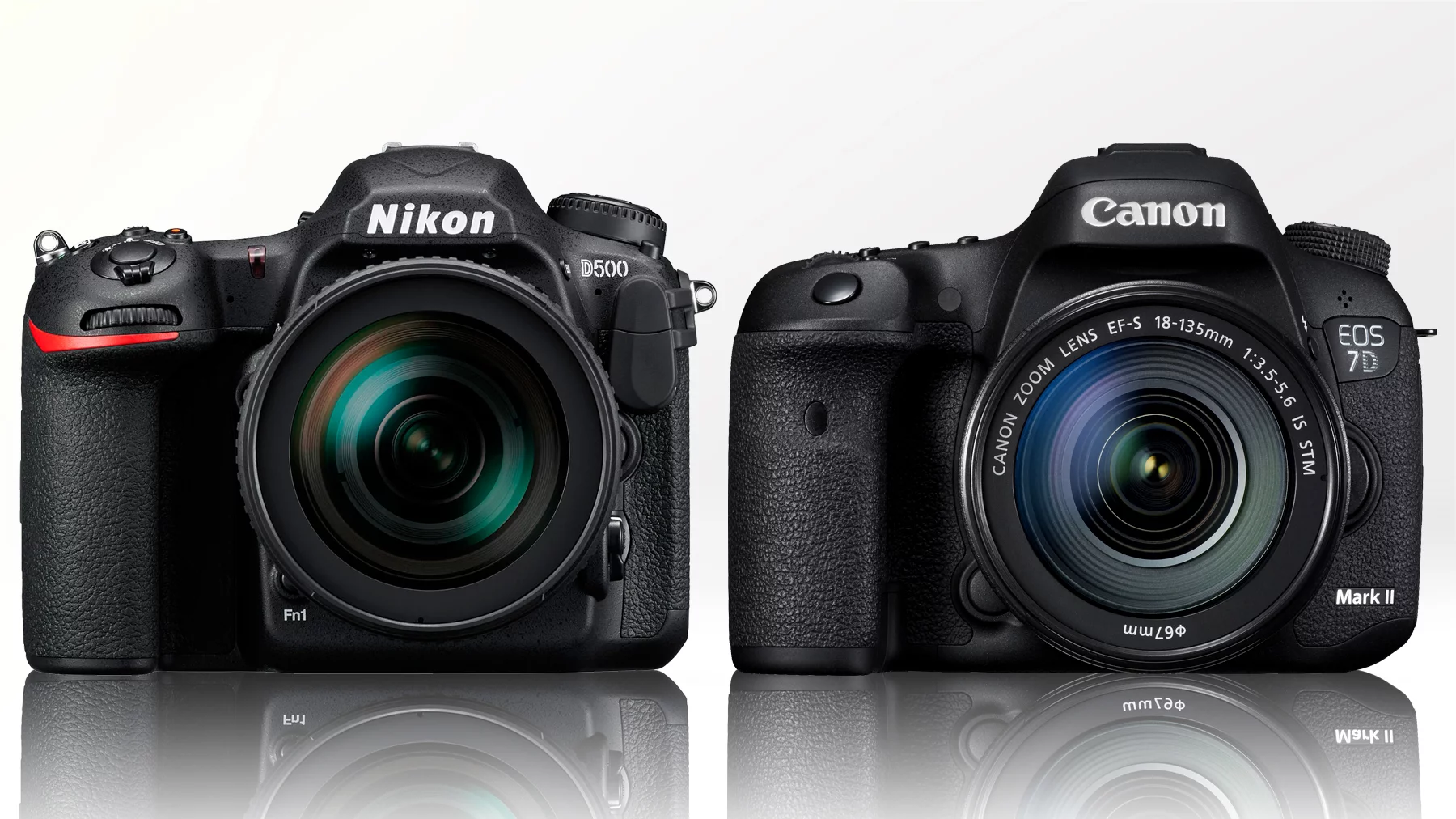 Gizmag compares the specification and key features of the Nikon D500 and Canon 7D Mark II