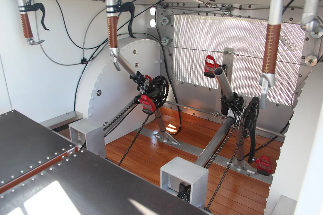 Cyclone front tandem pedals