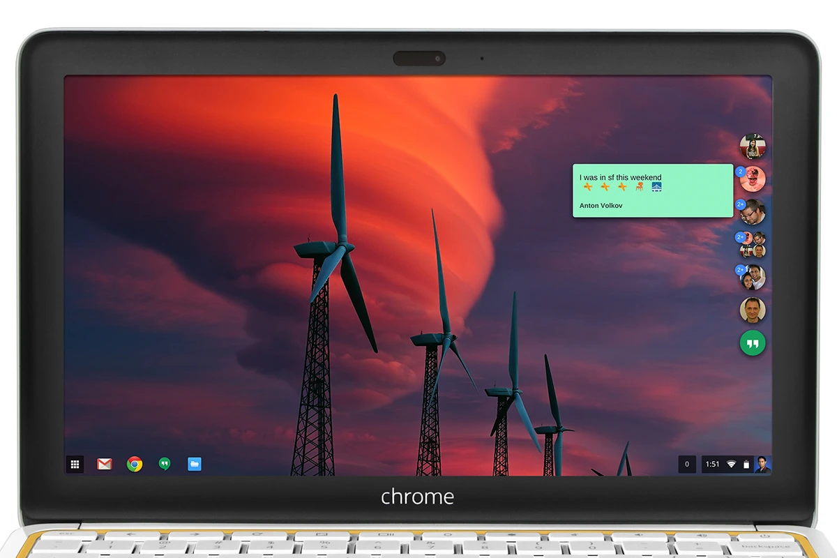 Google's new Hangouts app is designed to work outside the browser