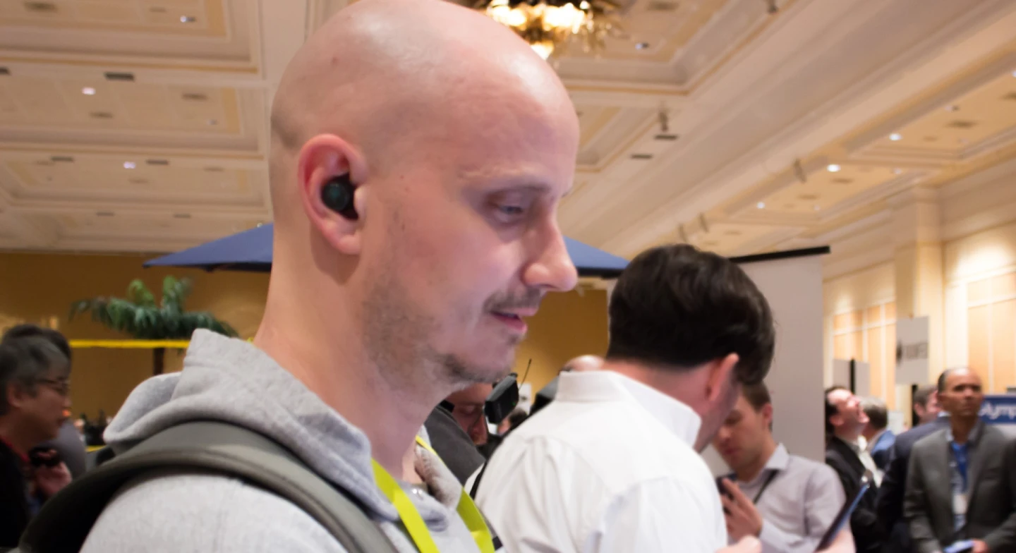 Here looks pretty subtle in-ear