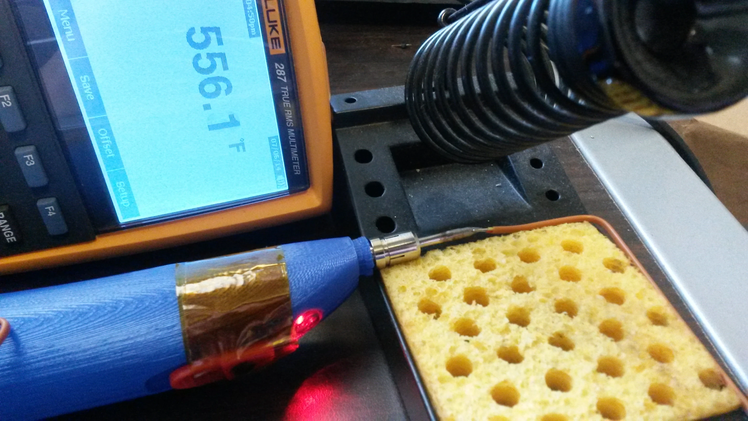 The Solderdoodle is designed for portability