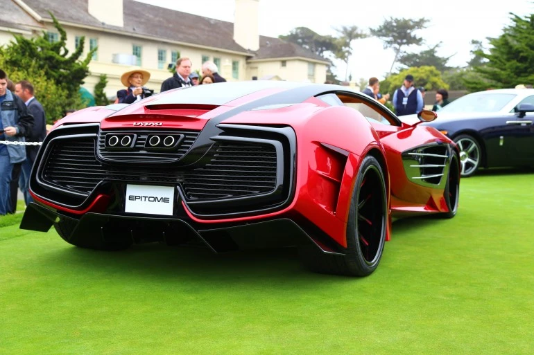 The Laraki Epitome Concept looks like it's ready to spew flames from every angle