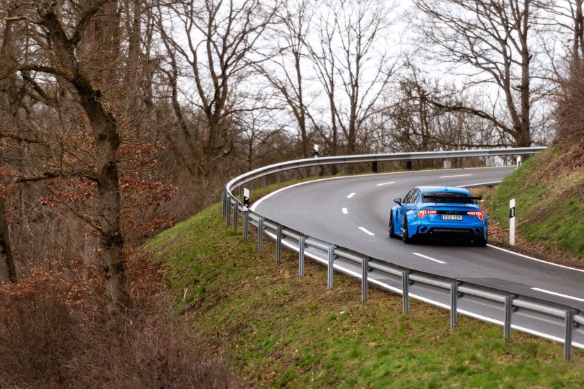 The turbo-charged Lynk & Co 03 Cyan Concept circuited the 21-km (13-mi) Nordschleife track in 7 minutes and 20.143 seconds