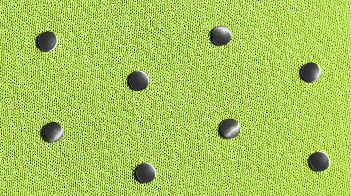 The aluminum cooling spheres, which provide the cooling effect