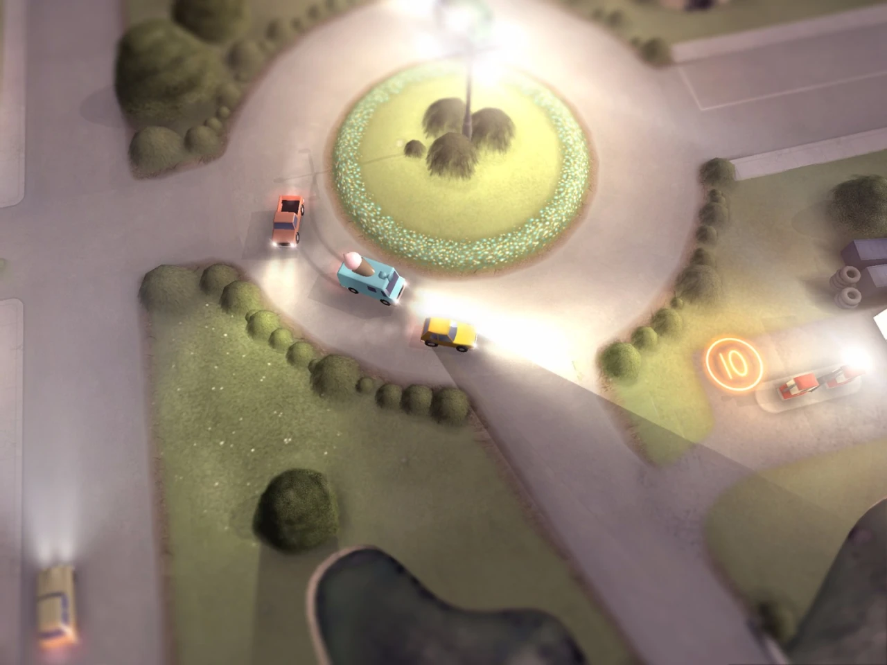 Does Not Commute is an engrossing driving game