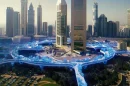 Dubai Walk will feature an elevated walkway section that's air-conditioned to encourage people to enjoy a stroll even in the summer