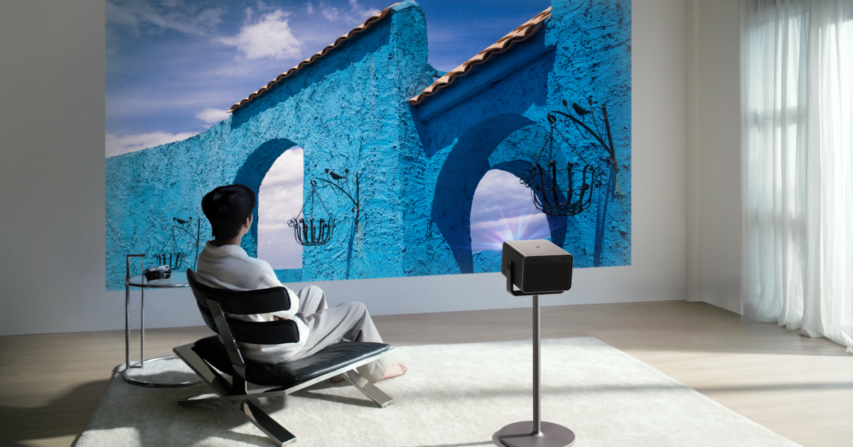 Leica tri-laser projector aims for bright and big 4K viewing