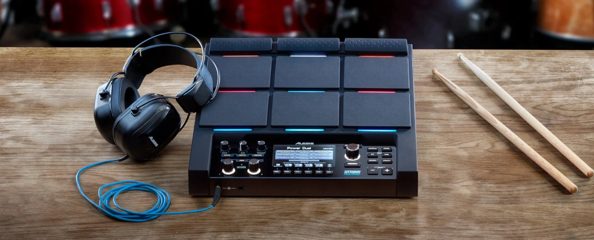 Alesis describes the Strike MultiPad as an "incredibly capable and versatile device that far surpasses the performance and creative potential of any previous electronic drum pad"