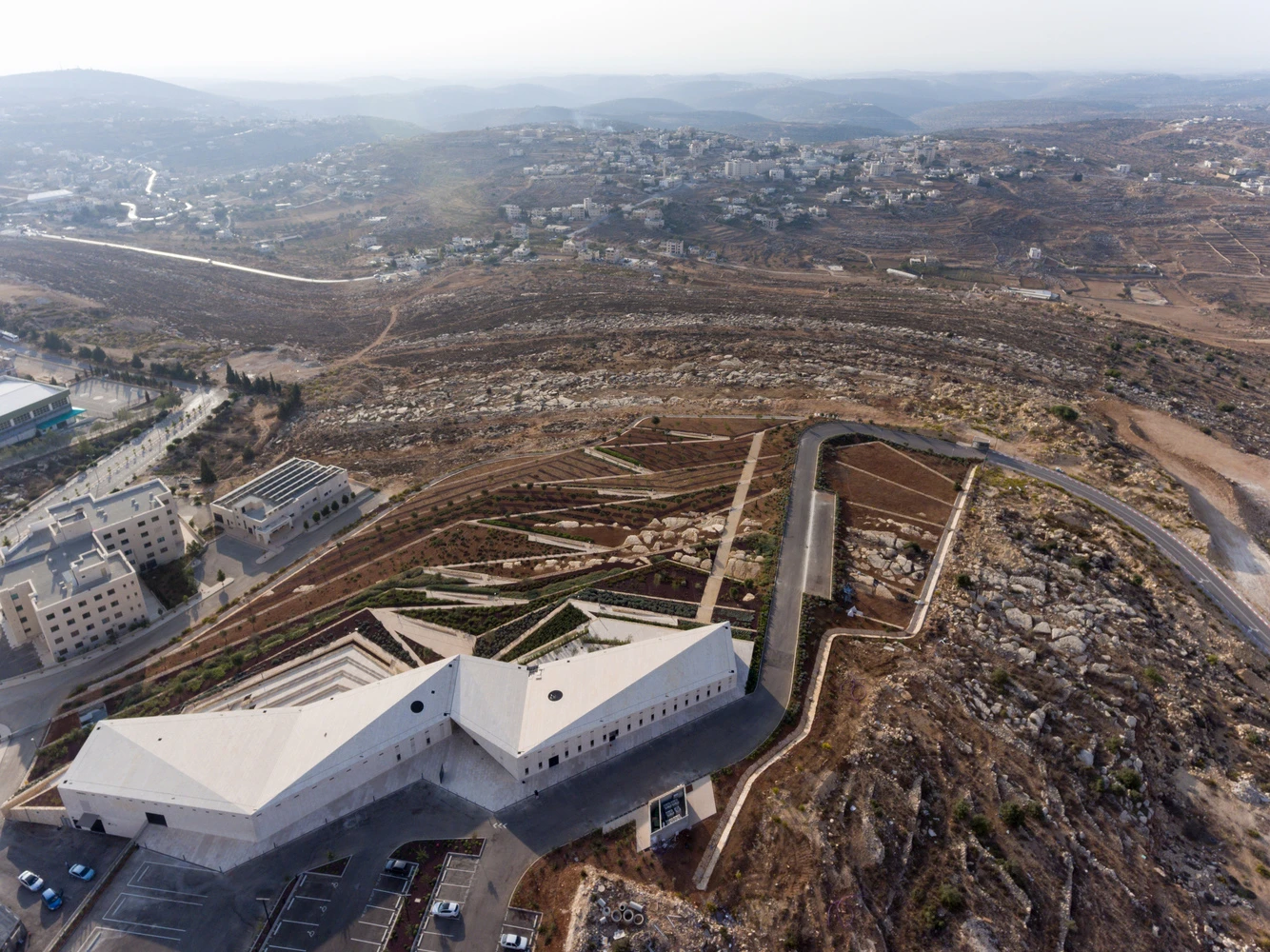 The best Culture focused building prize went to Heneghan Peng Architects for The Palestinian Museum in Birzeit, Palestine