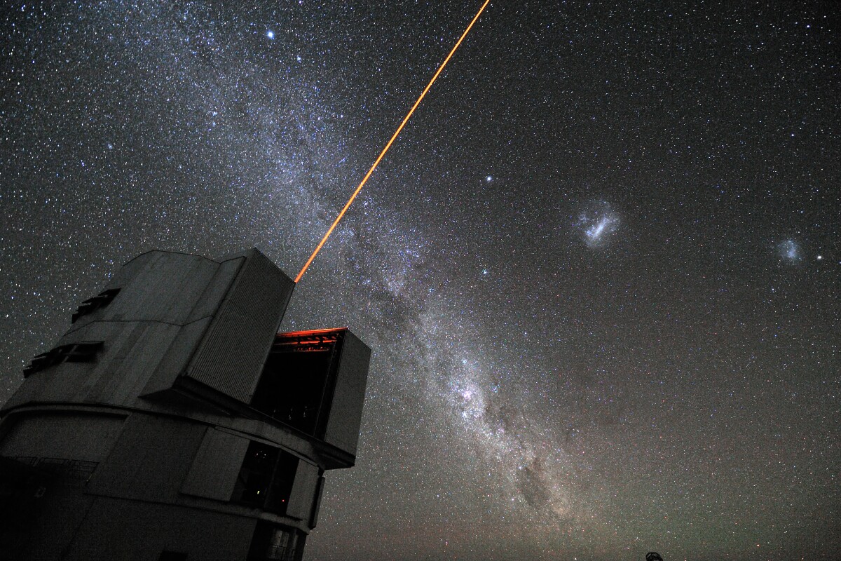The Very Large Telescope (VLT), which captured the new image