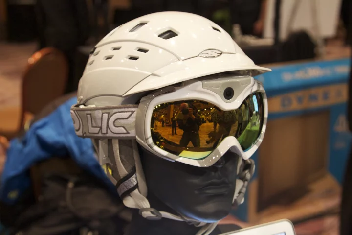 Liquid Image has revealed two new action sport goggles with built-in camera, GPS and Wi-Fi - one for snow sports and one for off-road activities (shown)