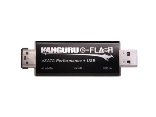 The Kanguru e-Flash drive.
