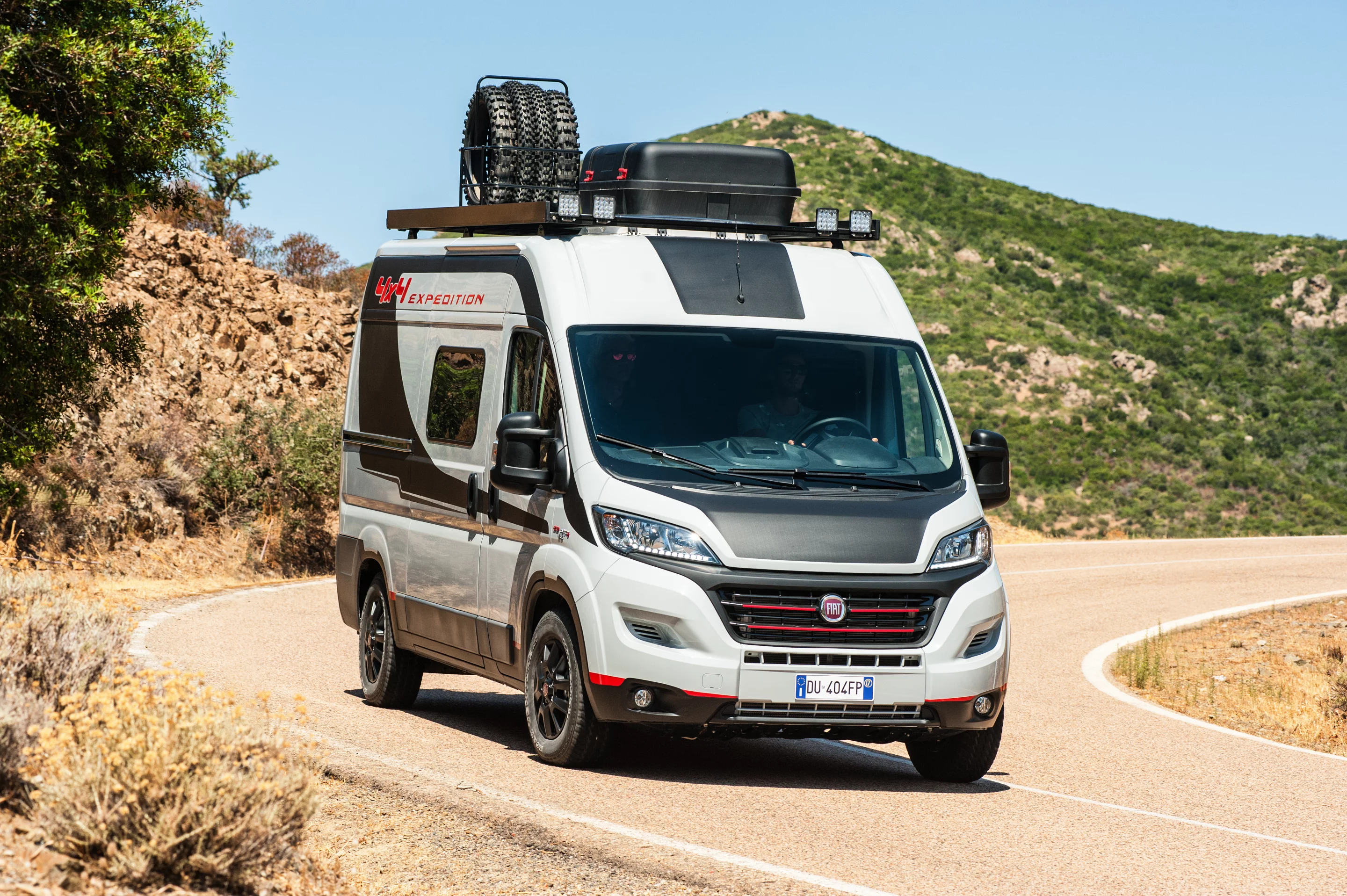 Fiat updates the Ducato 4x4 Expedition show van to celebrate the launch of the production 4x4