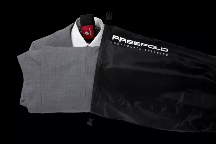The Freefold garment transport system