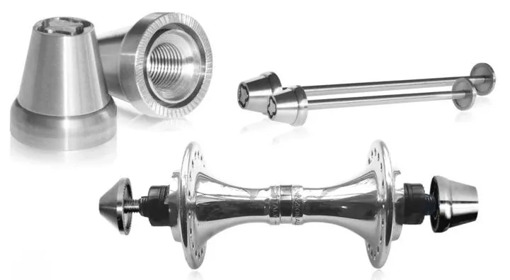 The infiniti3D system can be installed on wheel skewers, amongst other components