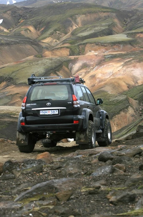 Arctic Trucks in action, Iceland.