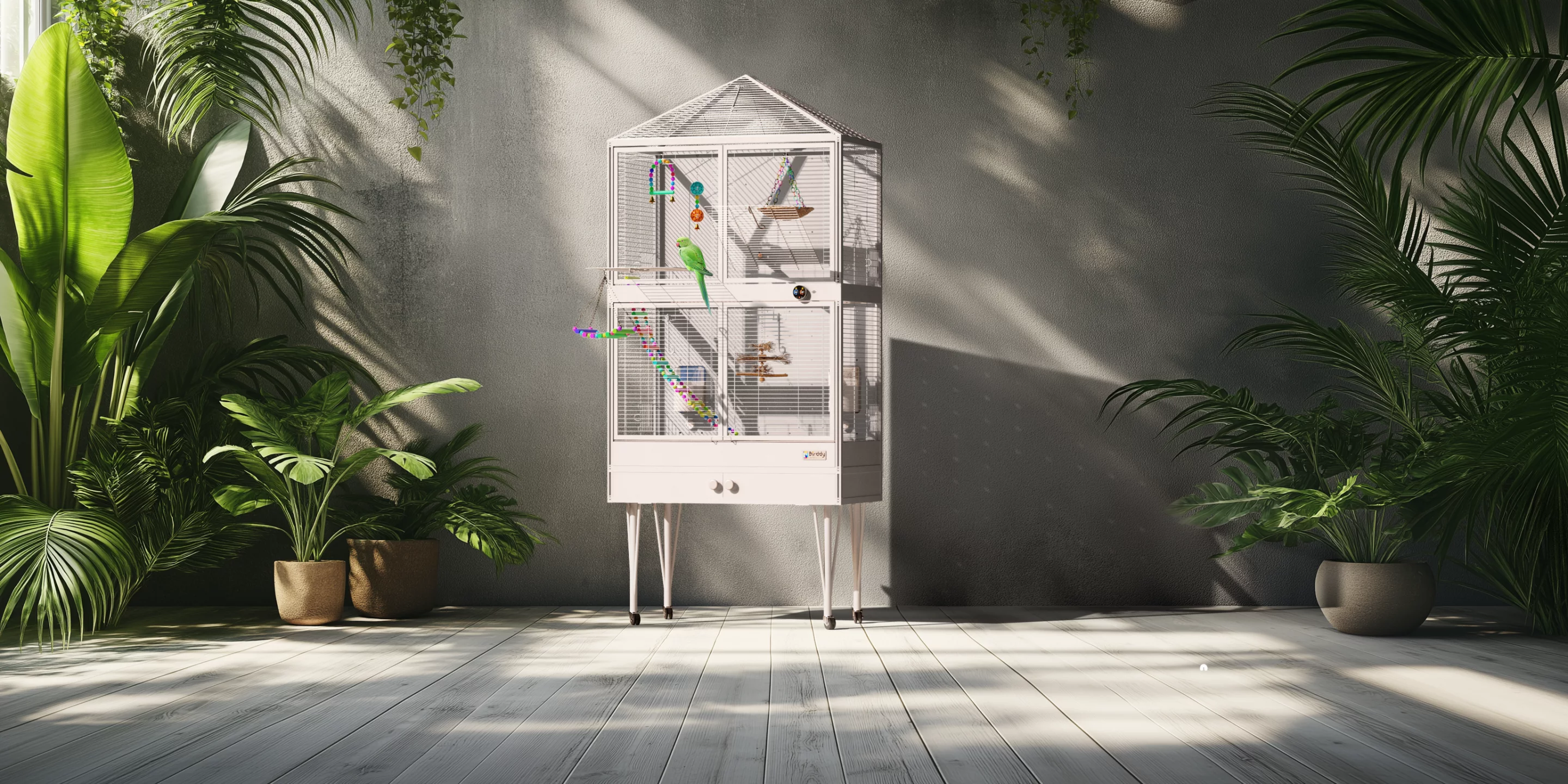 The standalone wheeled structure also looks really good