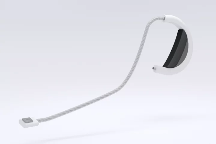 Talk is an augmentative and alternative communication device that allows people to spell out words using different lengths of breath