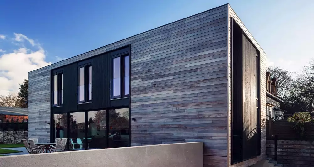 The Kiss House flatpack home is a certifiable Passivhaus and can be assembled in four days